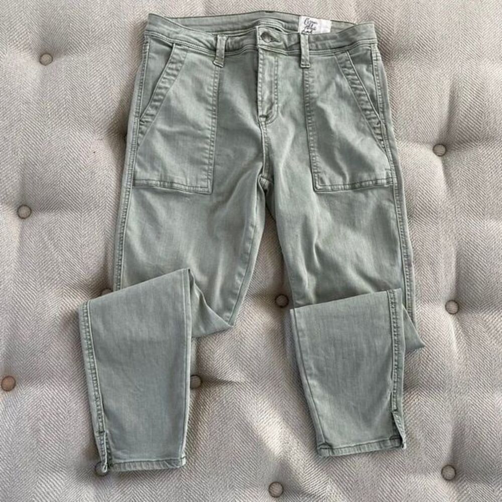 Cosmic Blue Love Sage Green Ankle Jeans Stitch Fix 29